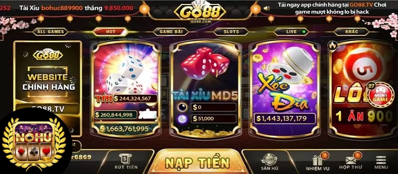 Go88 – Thiên đường game bài đổi thưởng hot nhất tại Châu Á