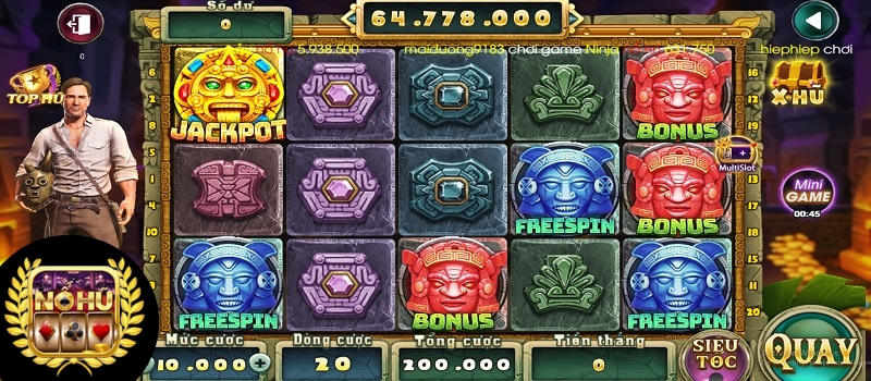 Hệ số tỷ lệ cược trong game slot Maya Sam86