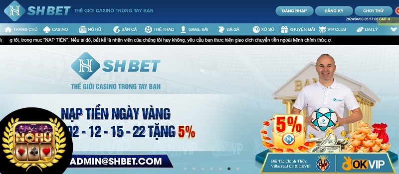 SHBet – Nhà cái cá cược chất lượng đạt chuẩn Châu Á